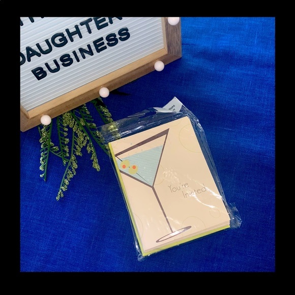AMERICAN GREETINGS MARTINI YOU'RE INVITED 🍸 - Picture 1 of 3